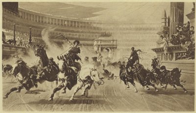 La carrera de carros de Alexander von Wagner